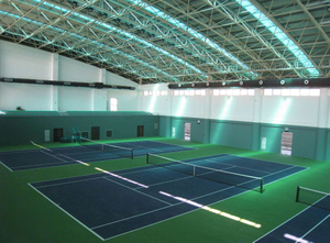 Revêtement de sol en PVC texturé pour feuille de court de tennis